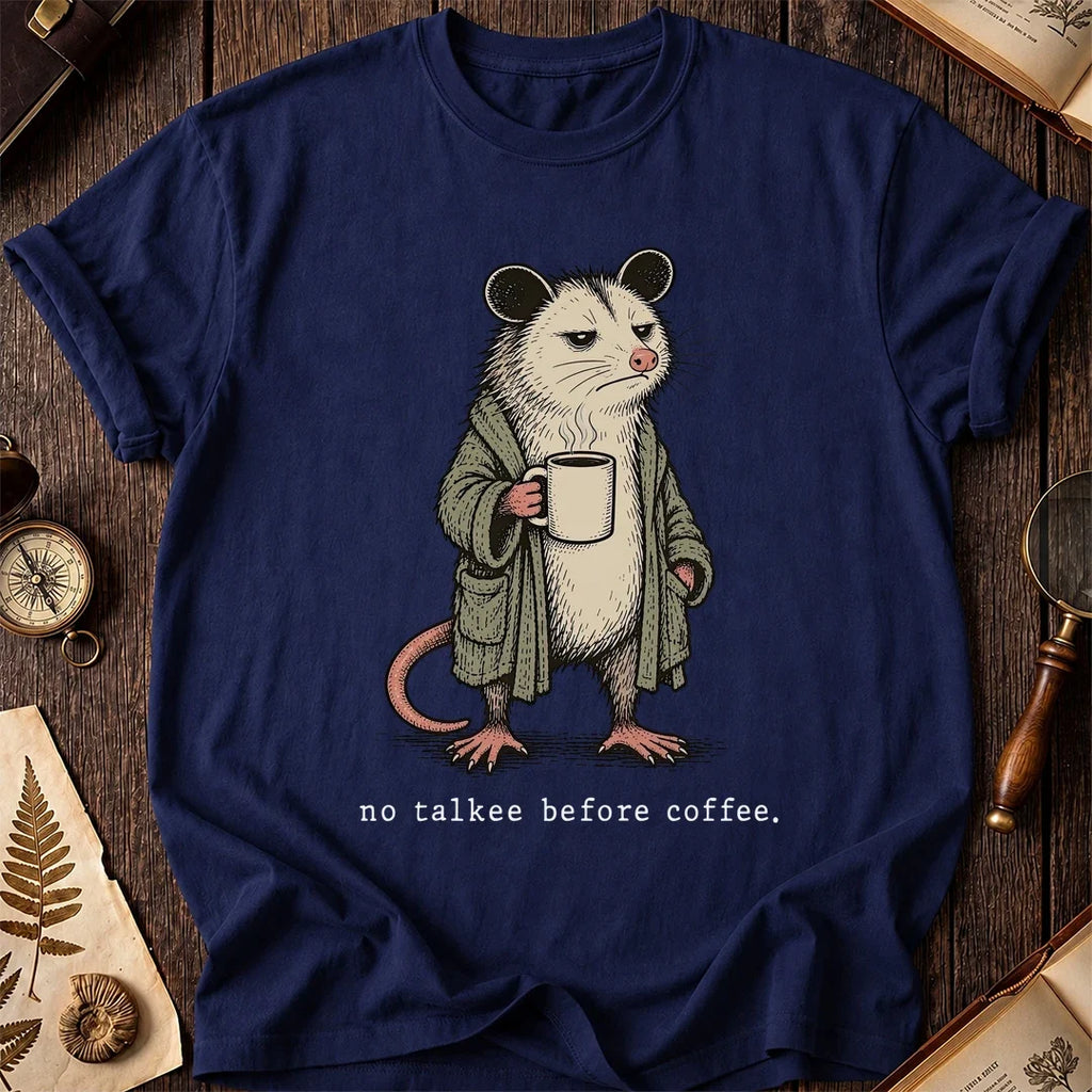 No Talkee Possum T-Shirt product image 7