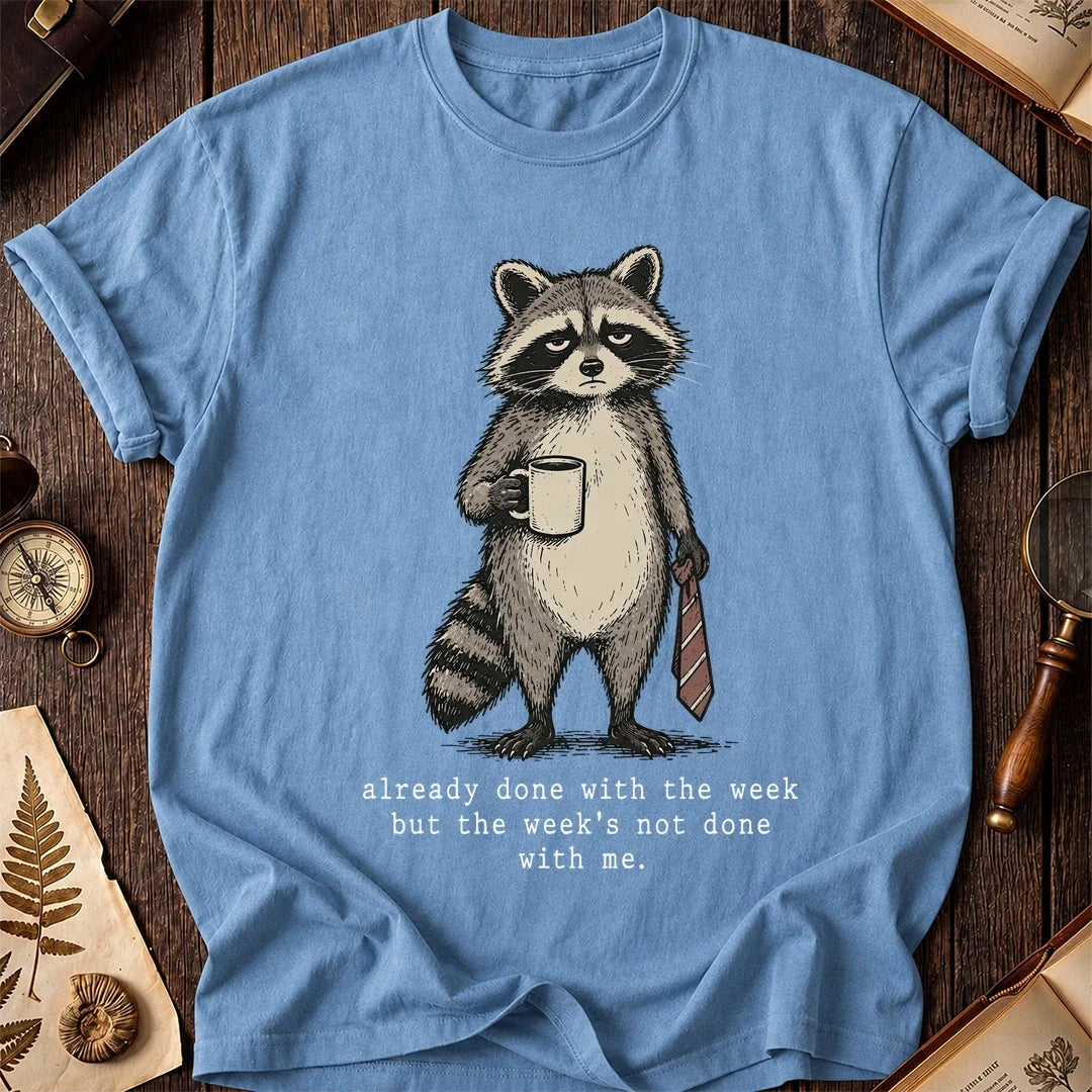 Not Friday Raccoon T-Shirt product image 4