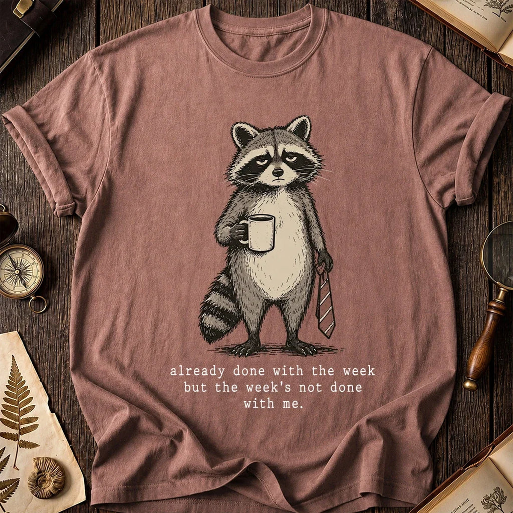 Not Friday Raccoon T-Shirt product image 8
