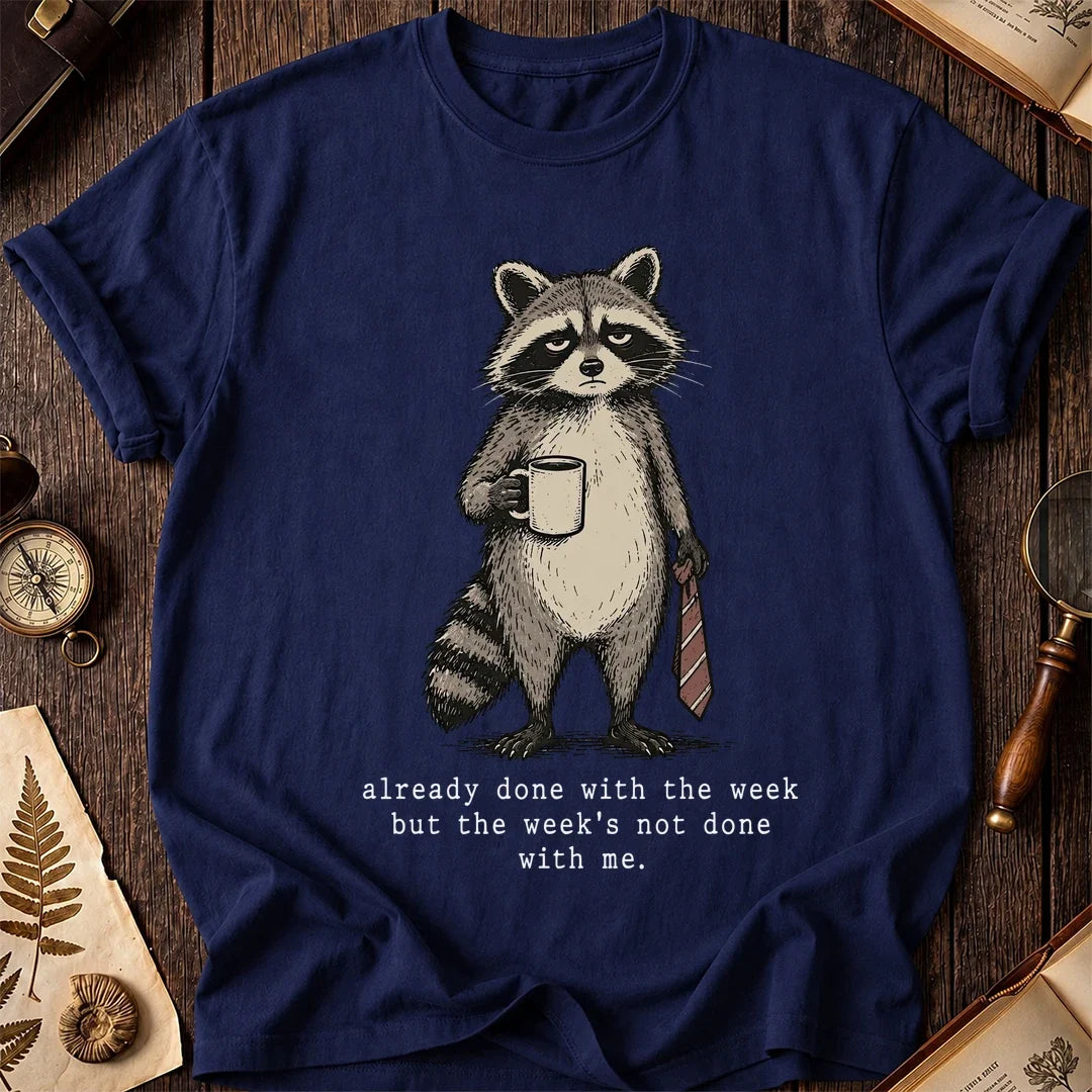 Not Friday Raccoon T-Shirt product image 7