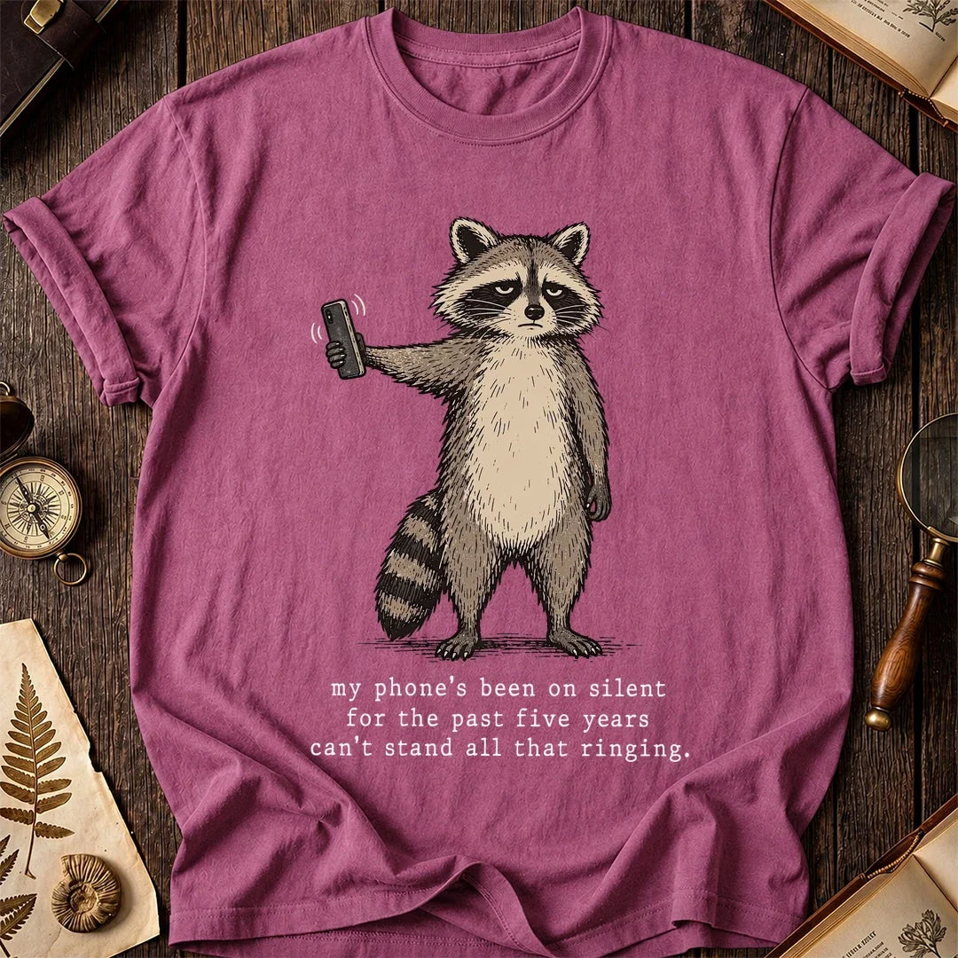On Silent Raccoon T-Shirt product image 3