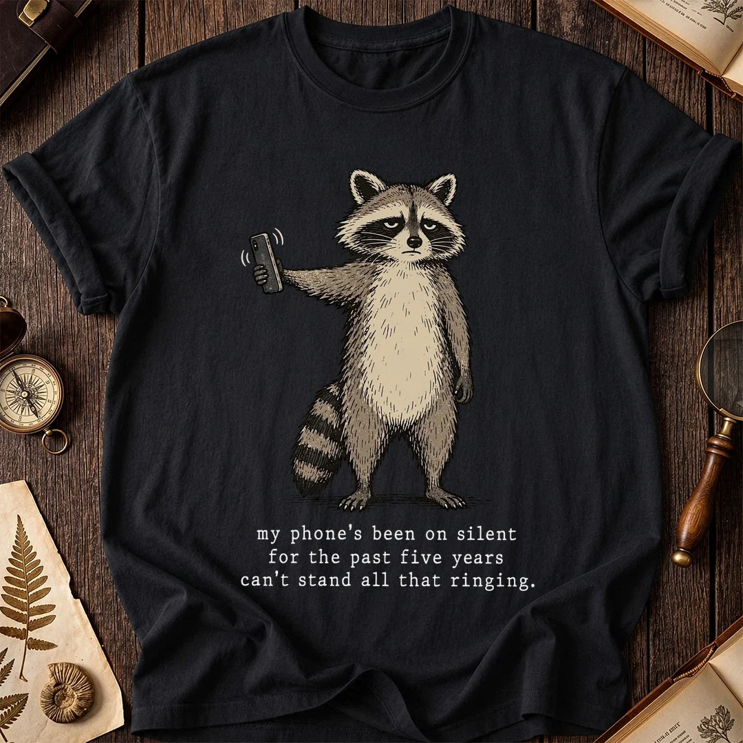 On Silent Raccoon T-Shirt product image 2