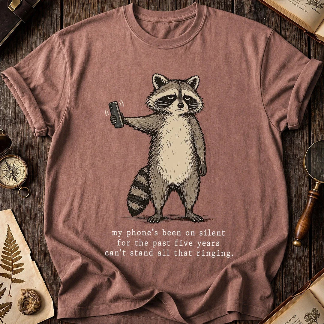 On Silent Raccoon T-Shirt product image 8