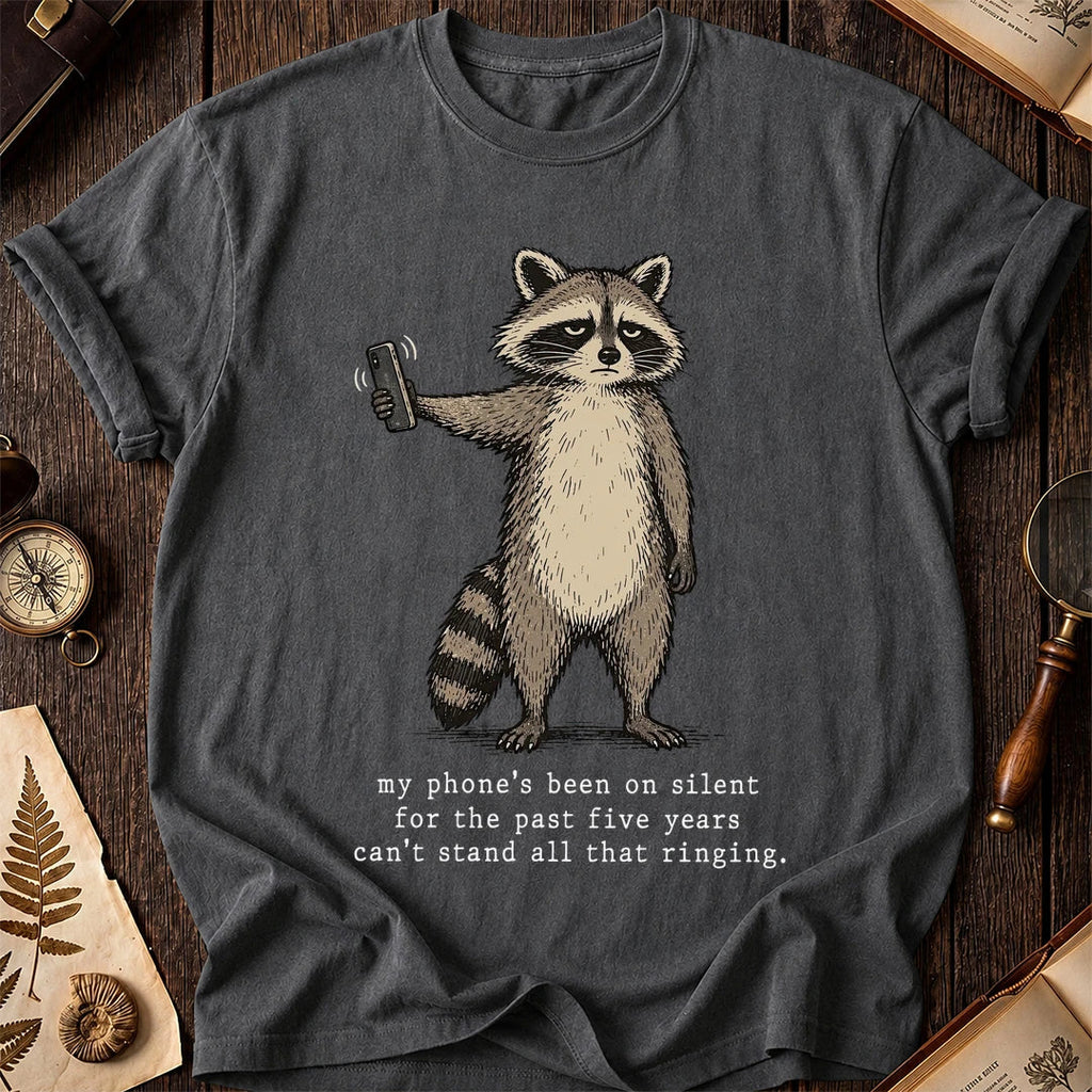 On Silent Raccoon T-Shirt product image 6