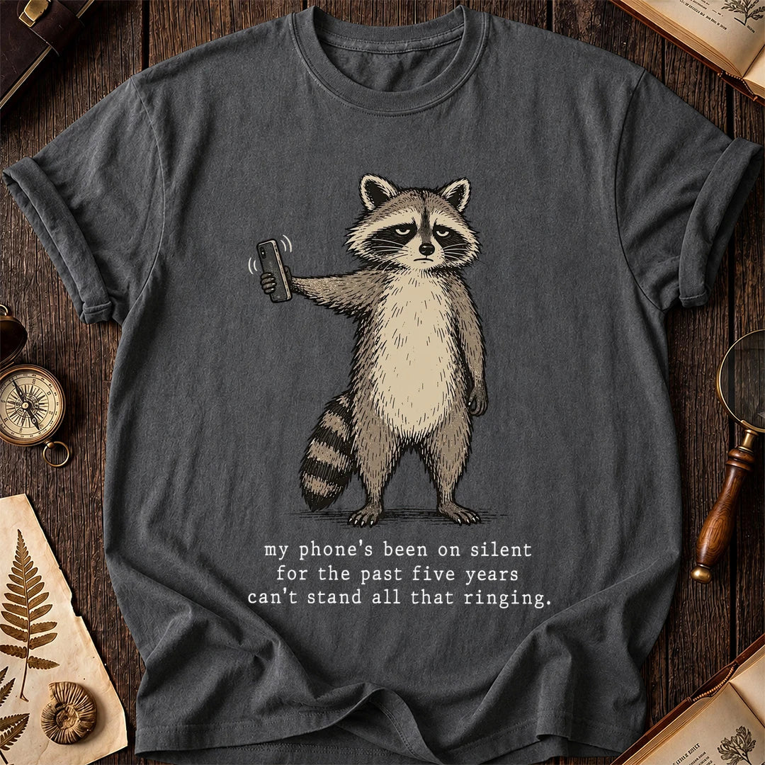 On Silent Raccoon T-Shirt product image 6
