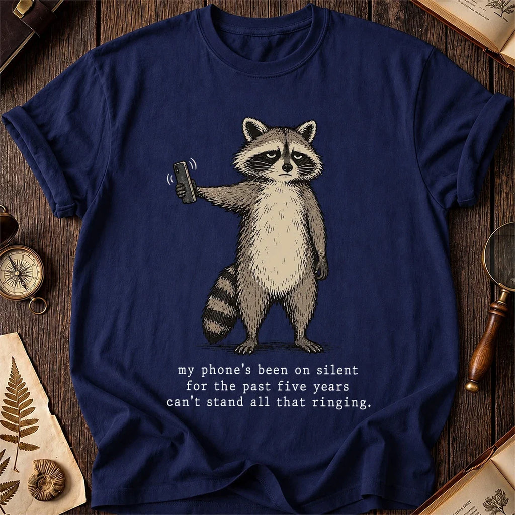 On Silent Raccoon T-Shirt product image 7