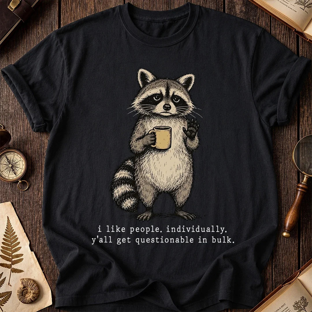 One by Raccoon T-Shirt product image 2