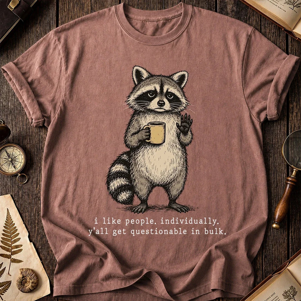 One by Raccoon T-Shirt product image 8