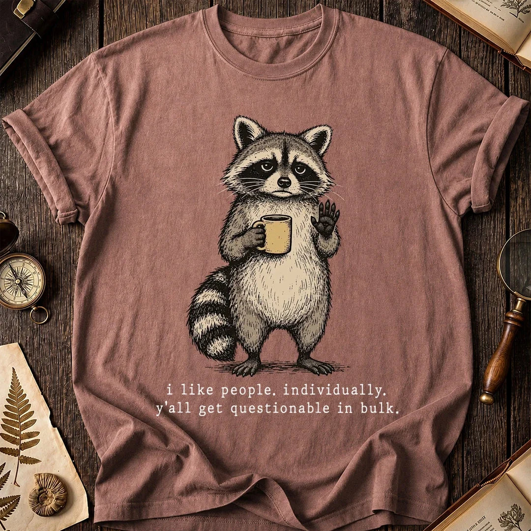 One by Raccoon T-Shirt product image 8