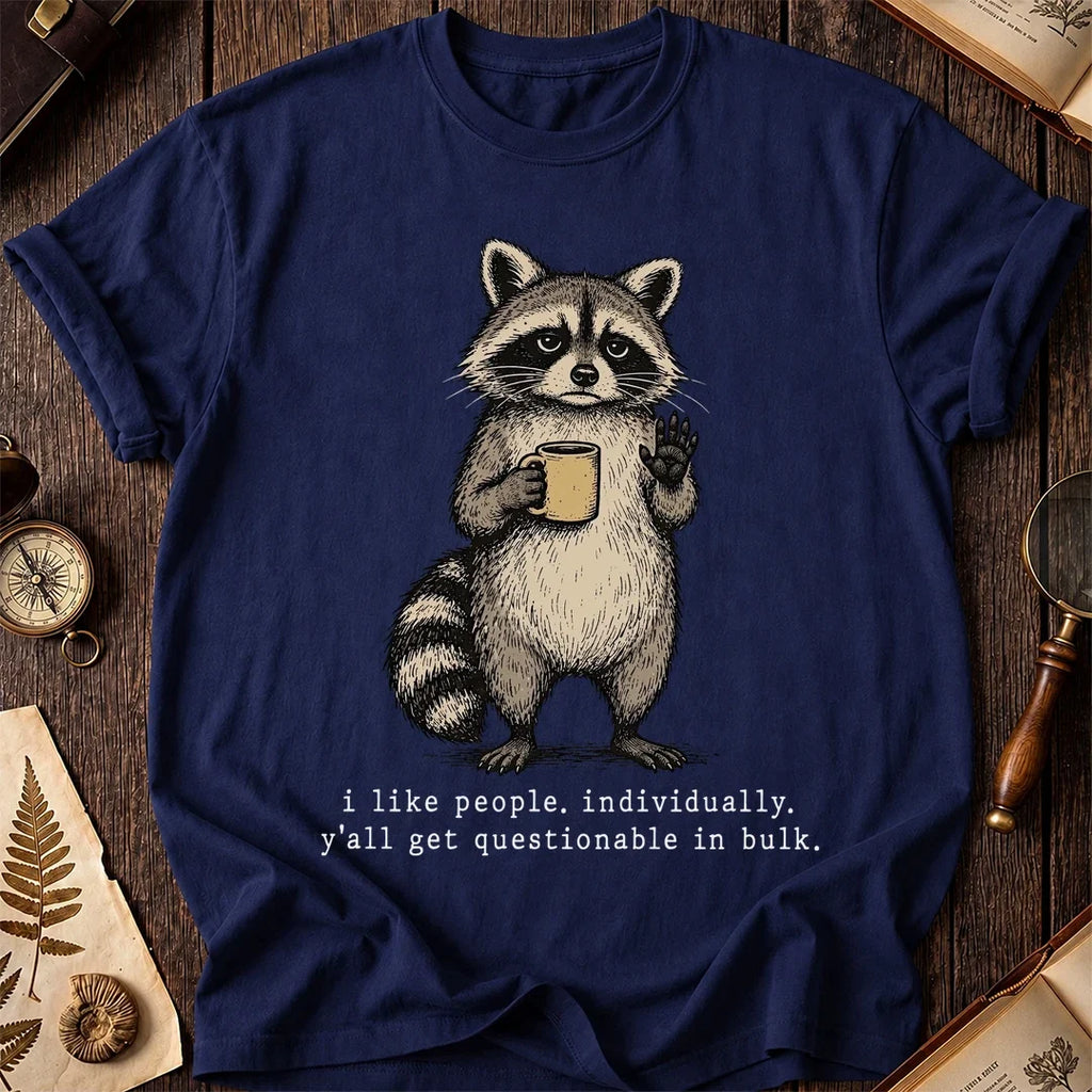 One by Raccoon T-Shirt product image 7