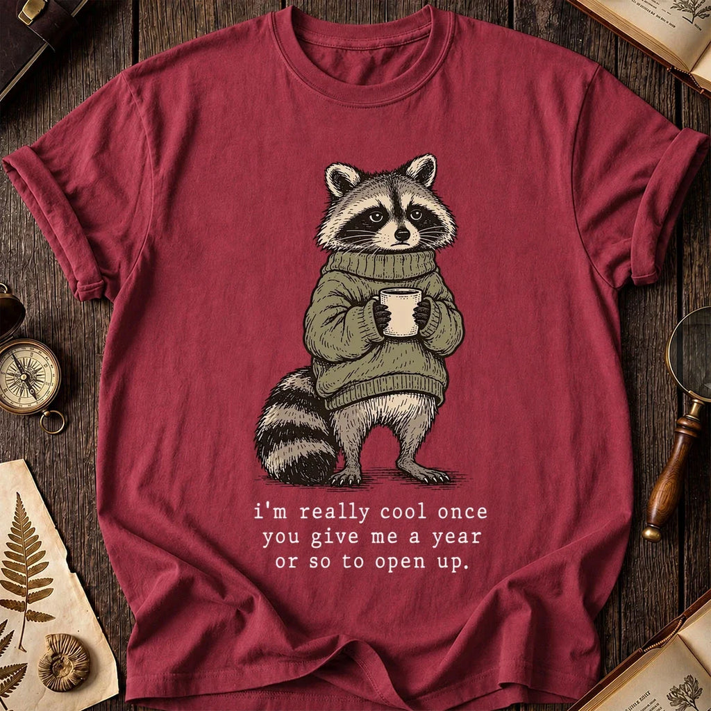 One Year Raccoon T-Shirt product image 5