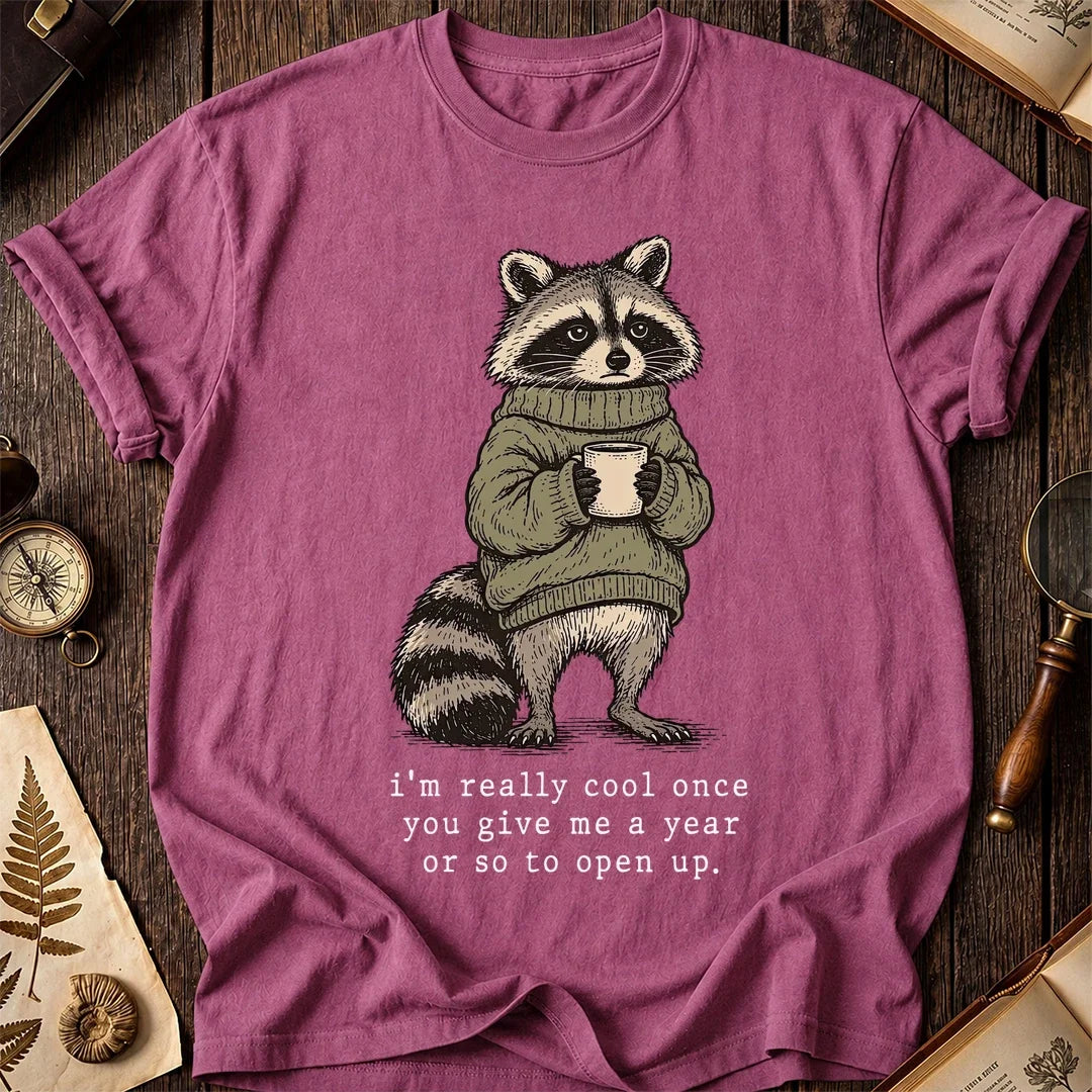 One Year Raccoon T-Shirt product image 3