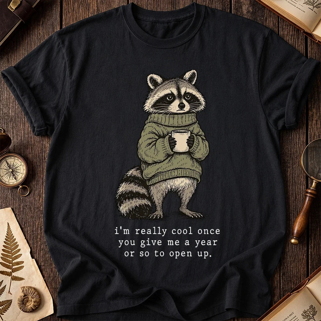 One Year Raccoon T-Shirt product image 2
