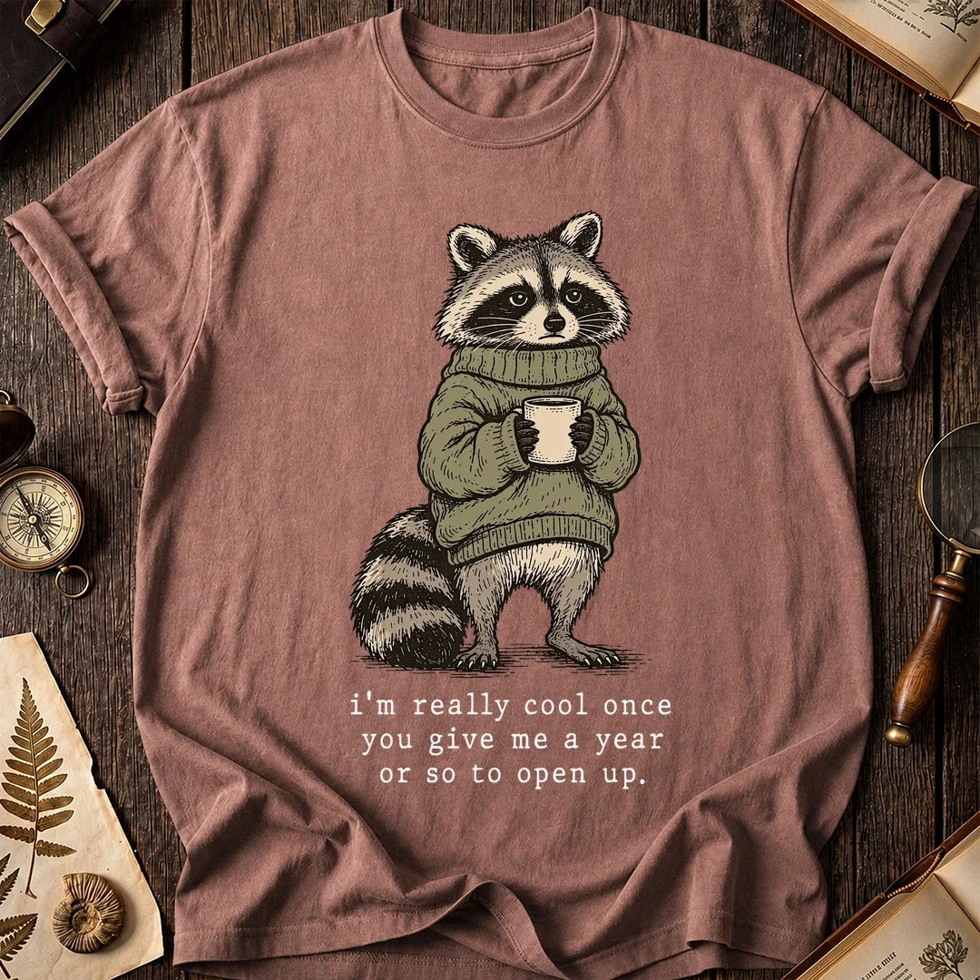 One Year Raccoon T-Shirt product image 8