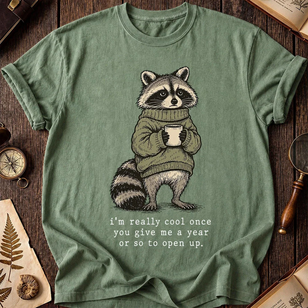 One Year Raccoon T-Shirt product image 1