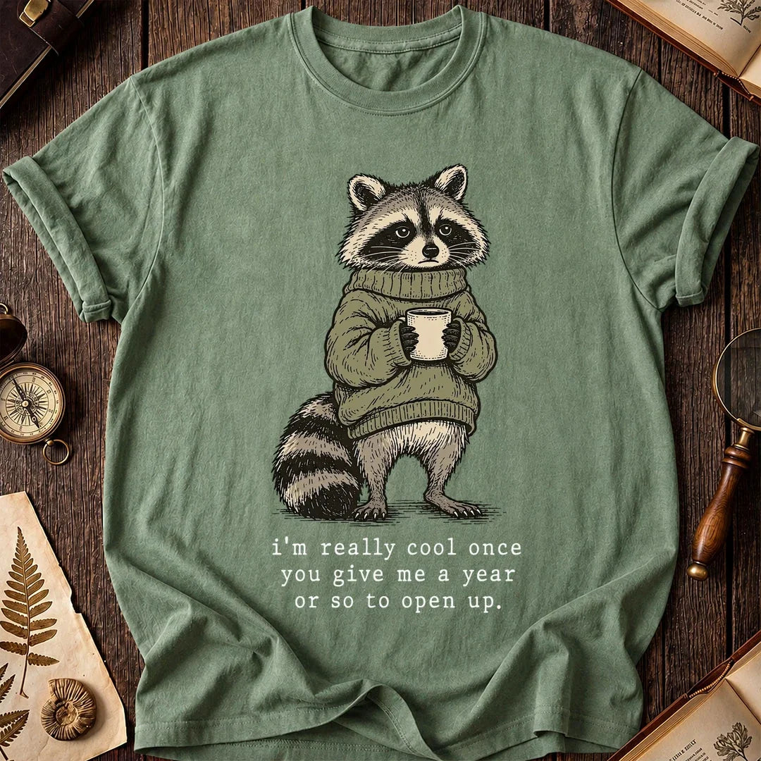 One Year Raccoon T-Shirt product image 1