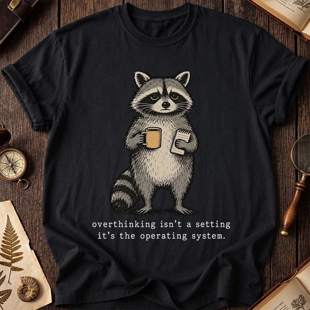 Overthink Raccoon T-Shirt product image 2