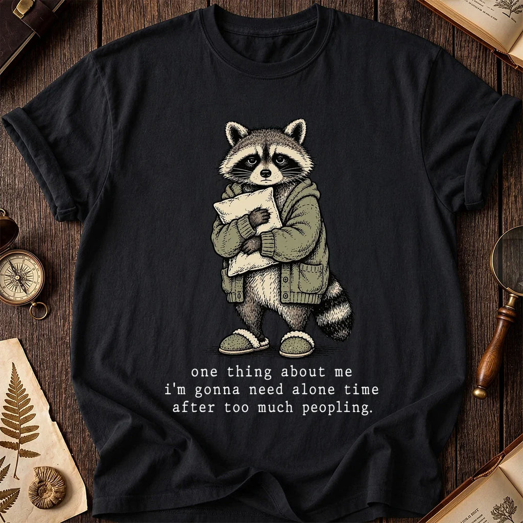 People Out Raccoon T-Shirt product image 2