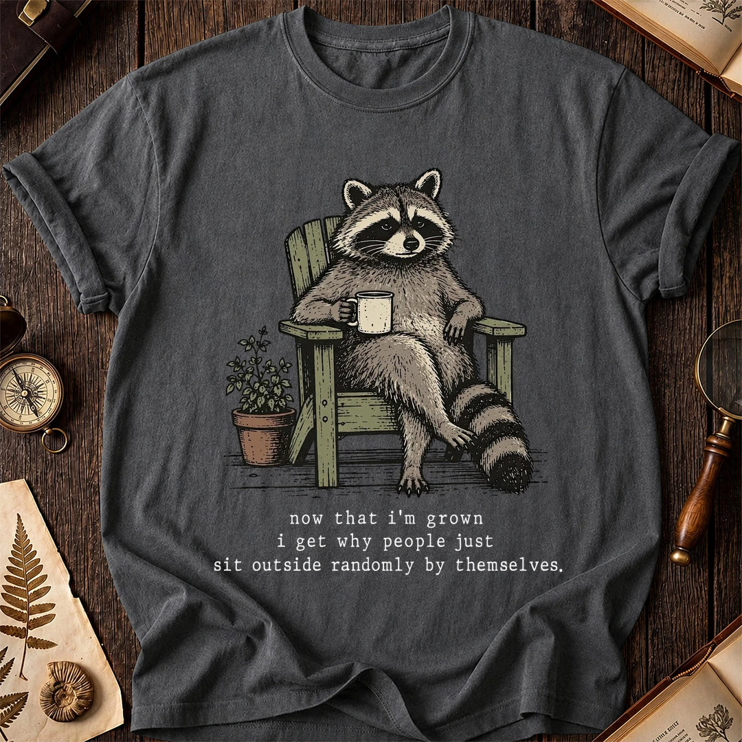 Porch Time Raccoon T-Shirt product image 6