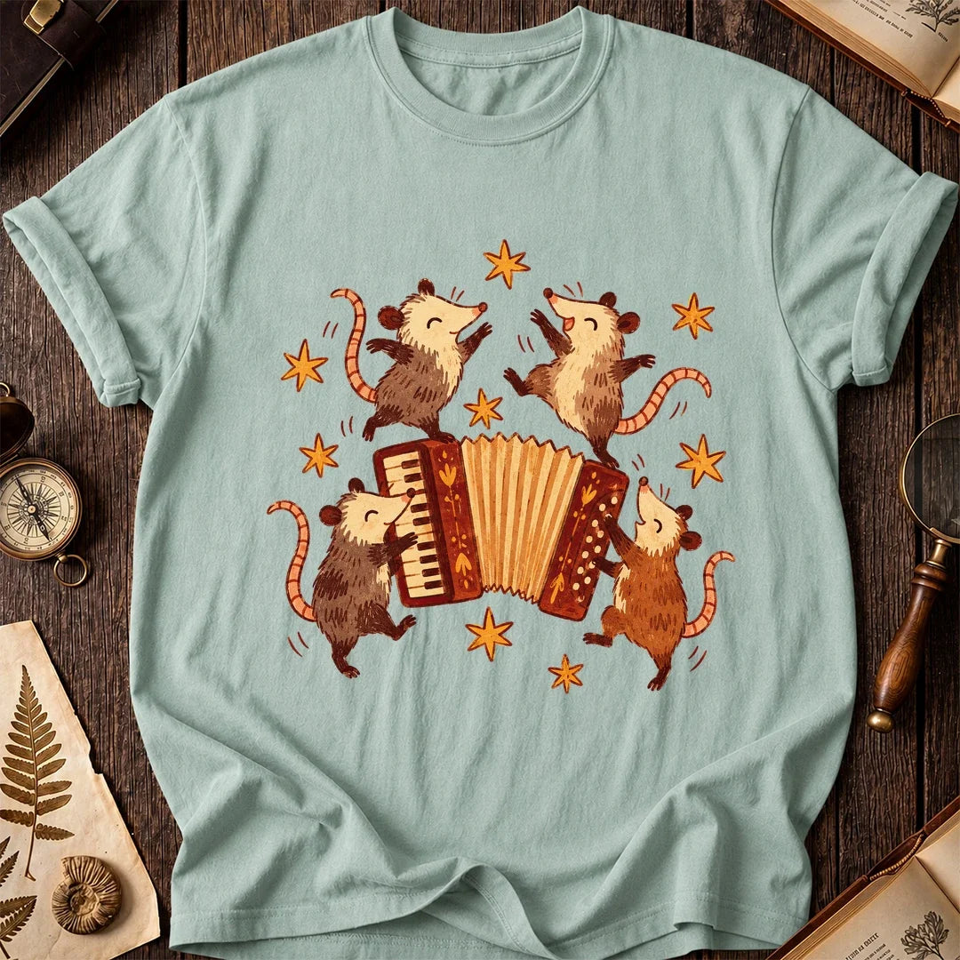Possum Accordion T-Shirt product image 2