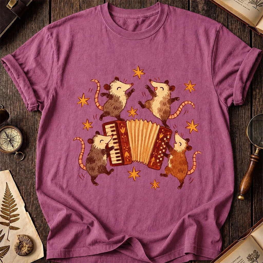 Possum Accordion T-Shirt product image 3