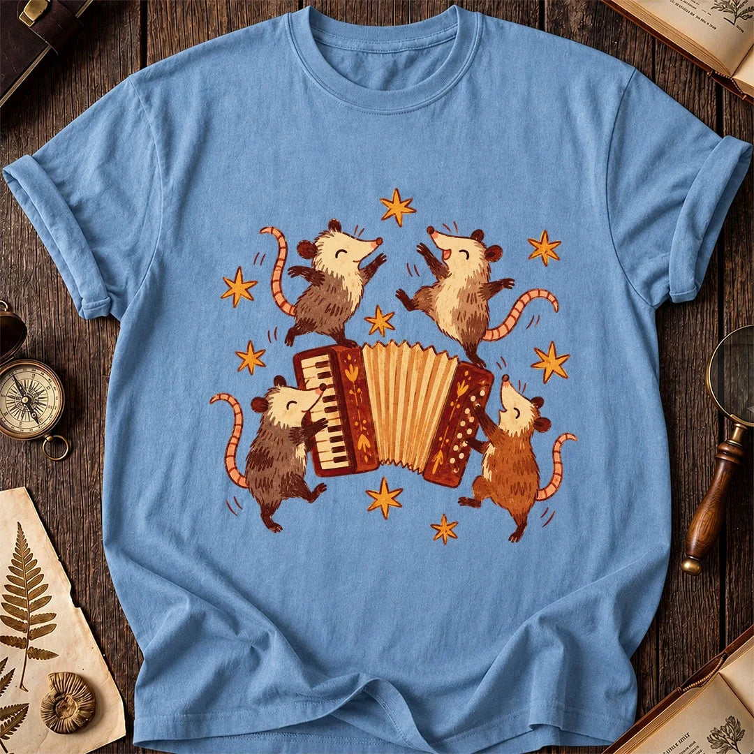 Possum Accordion T-Shirt product image 4