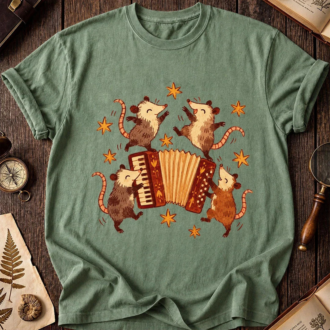 Possum Accordion T-Shirt product image 1