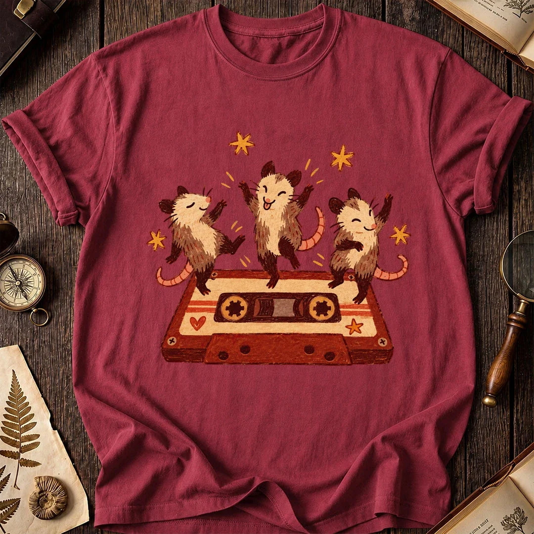Possum Cassette T-Shirt product image 5