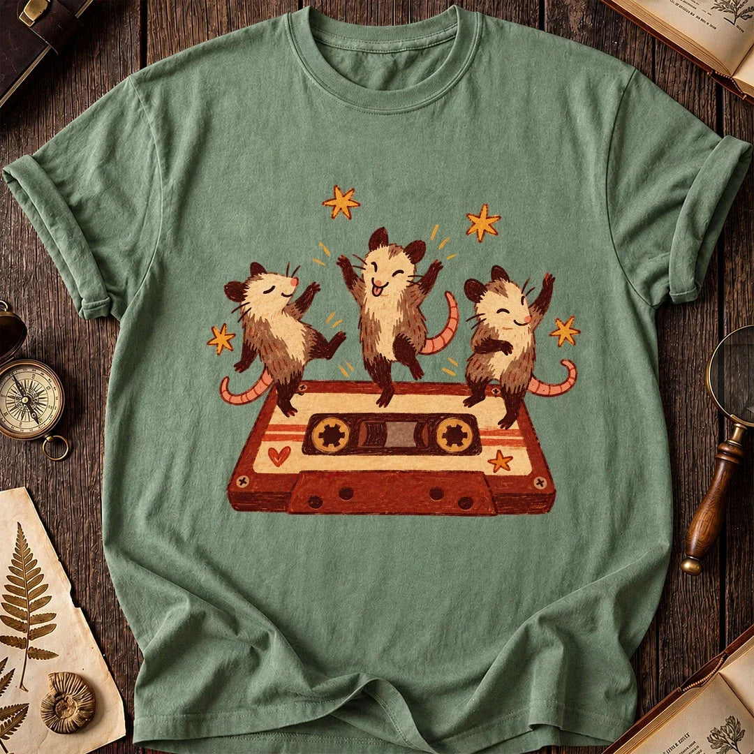 Possum Cassette T-Shirt product image 1