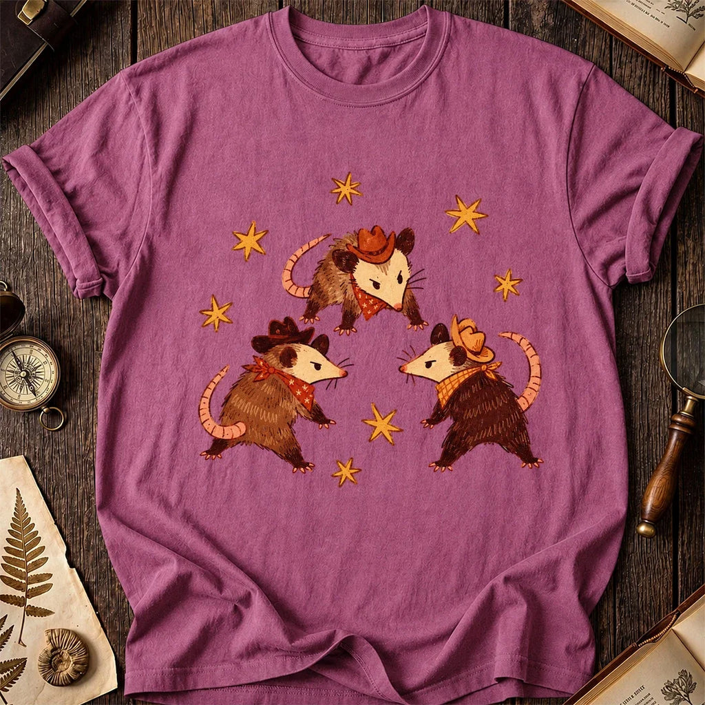 Possum Cowboy Trio T-Shirt product image 3