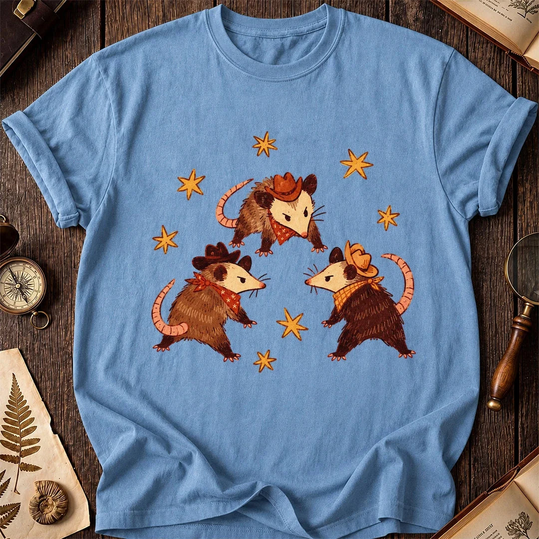 Possum Cowboy Trio T-Shirt product image 4