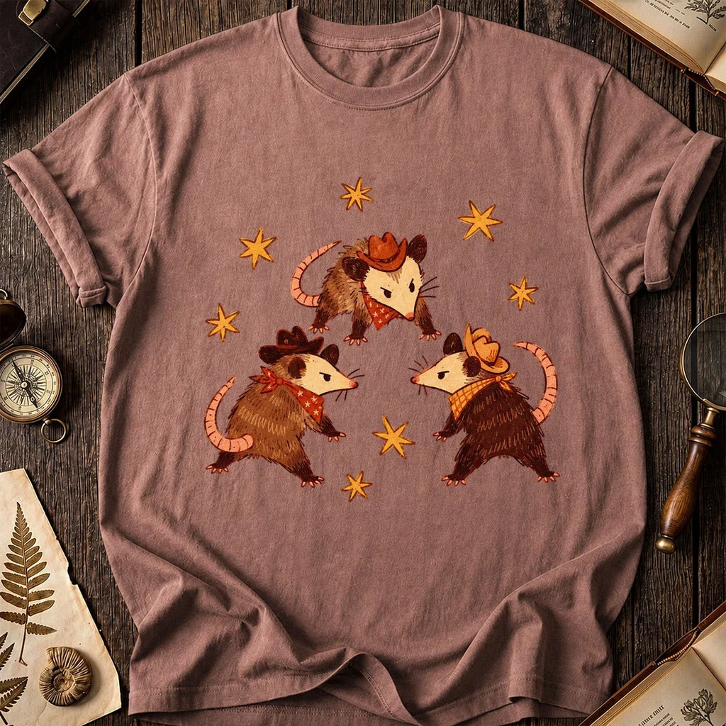 Possum Cowboy Trio T-Shirt product image 8