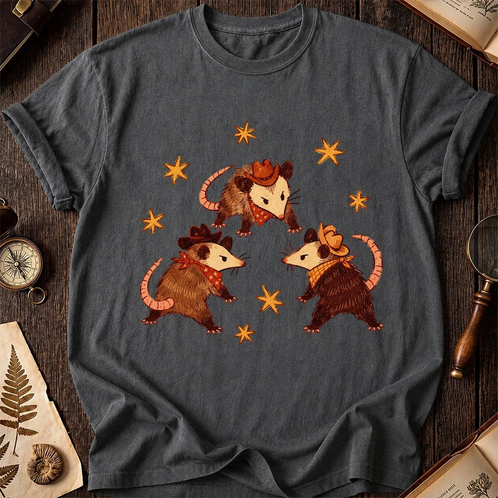 Possum Cowboy Trio T-Shirt product image 6