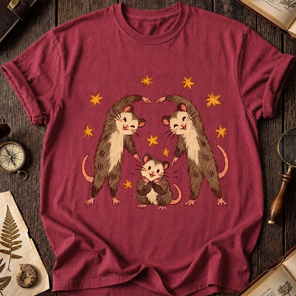 Possum Family Arch T-Shirt product image 6