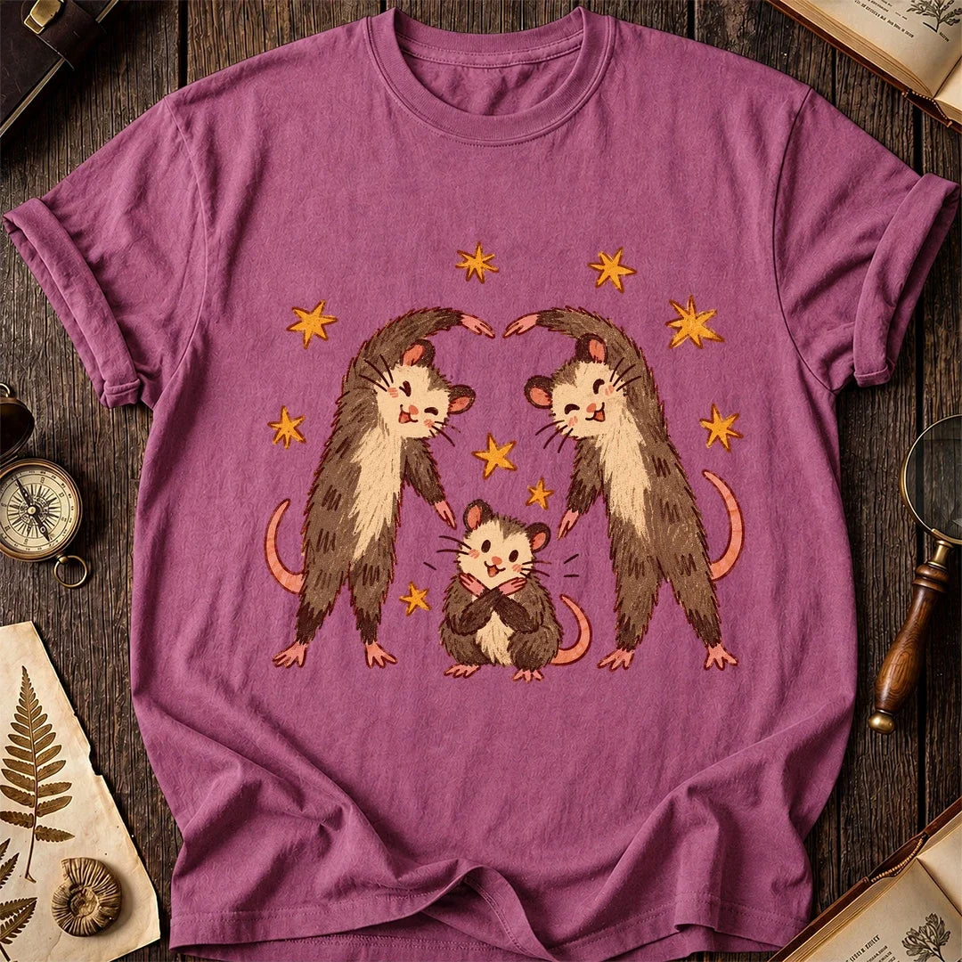 Possum Family Arch T-Shirt product image 4