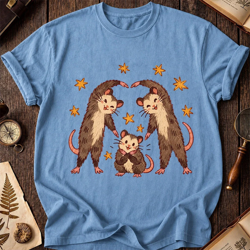Possum Family Arch T-Shirt product image 5