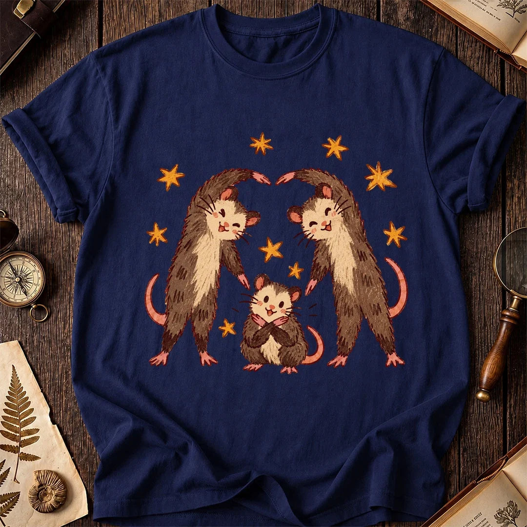 Possum Family Arch T-Shirt product image 8