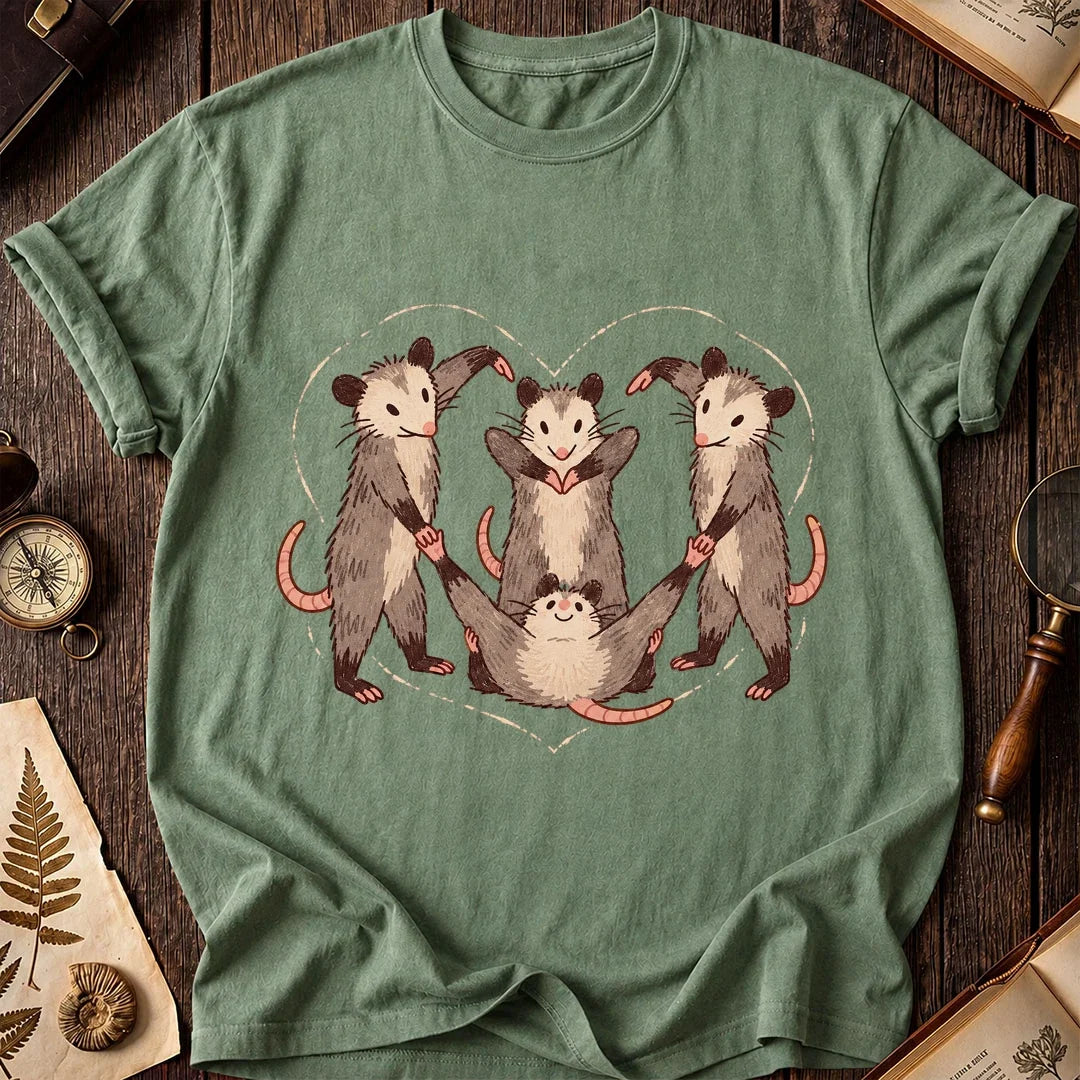 Possum Heart T-Shirt product image 1