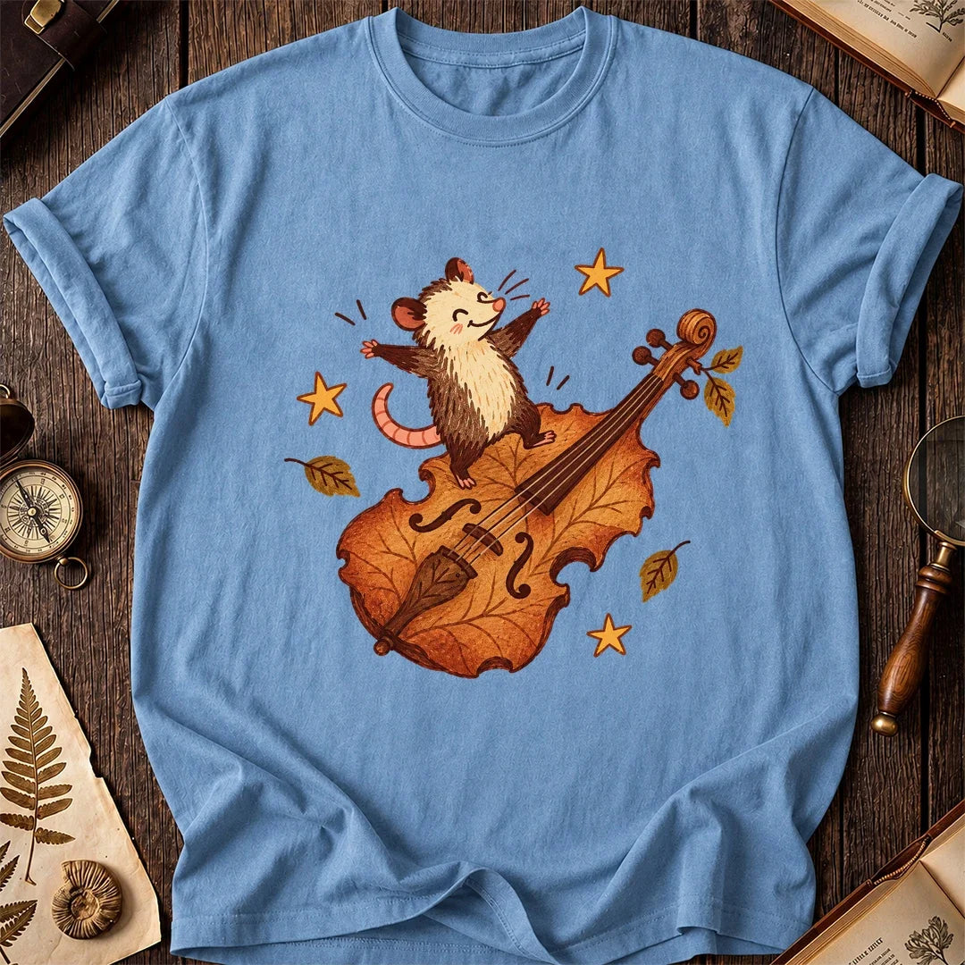 Possum Leaf Cello T-Shirt product image 4