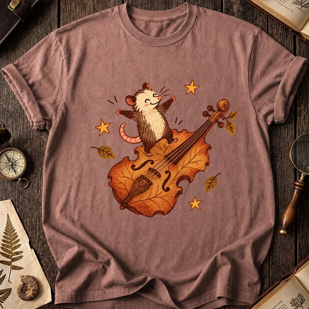 Possum Leaf Cello T-Shirt product image 8