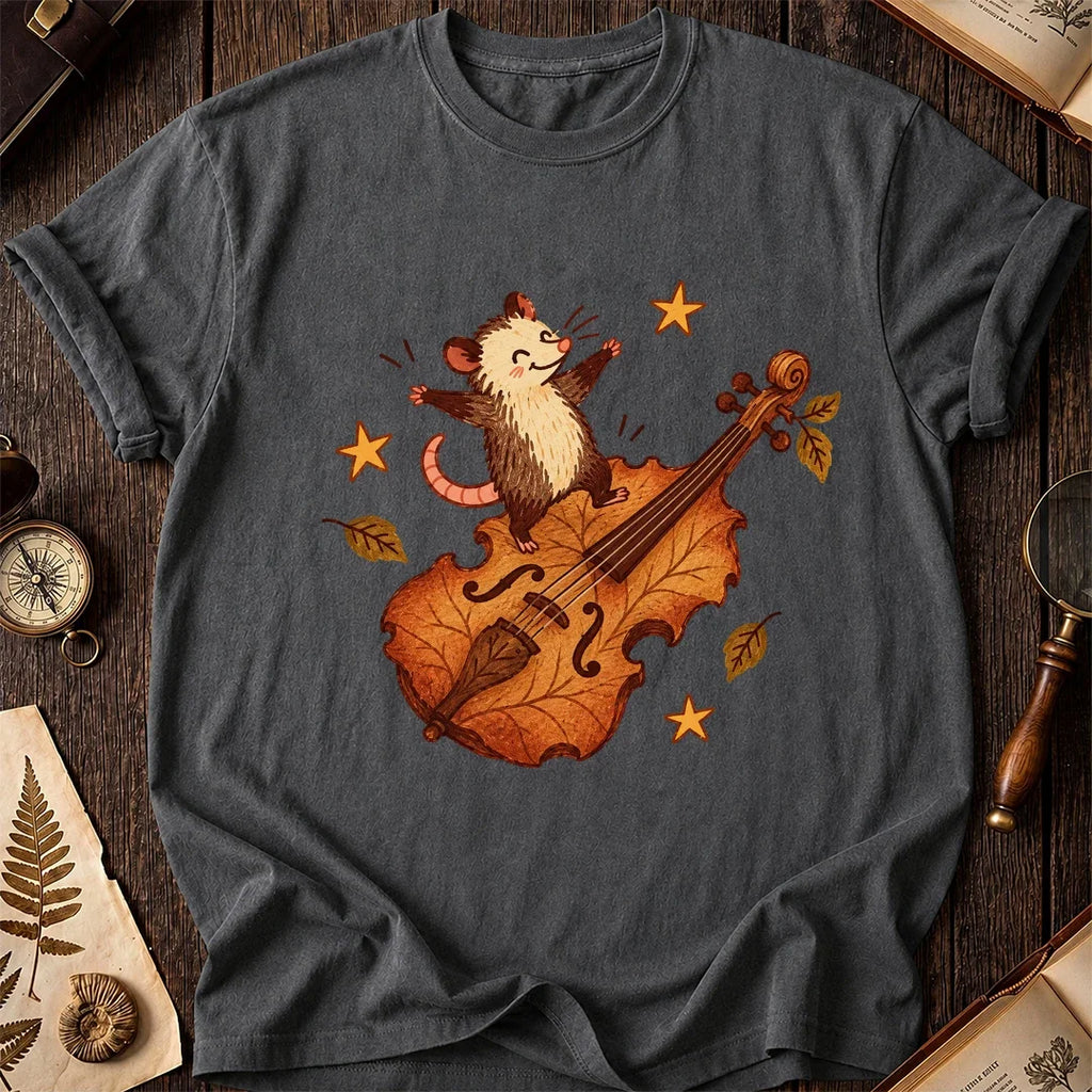 Possum Leaf Cello T-Shirt product image 6
