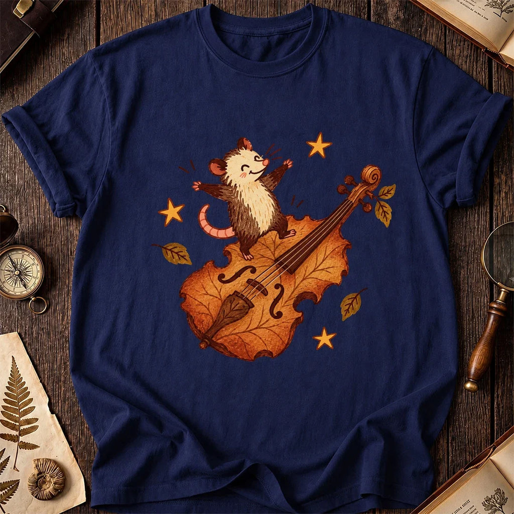 Possum Leaf Cello T-Shirt product image 7