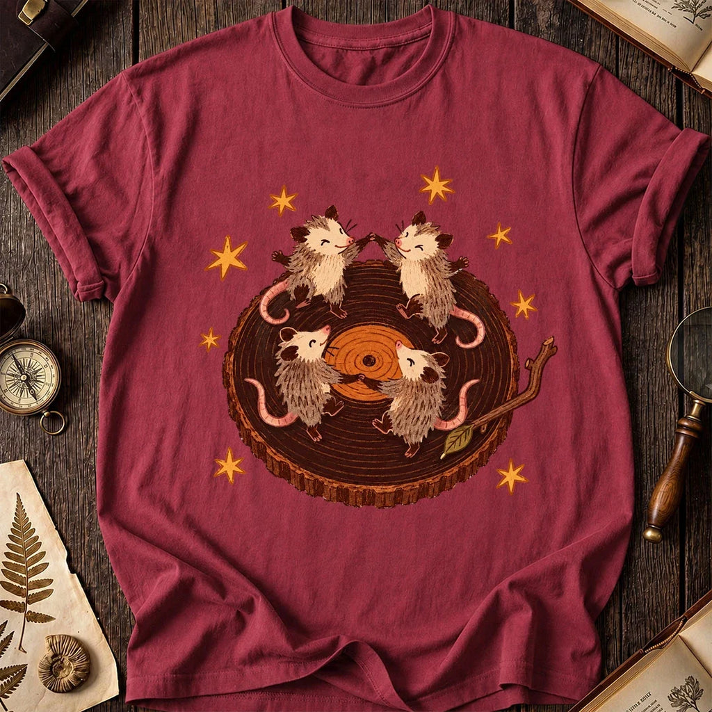 Possum Vinyl Tree T-Shirt product image 5