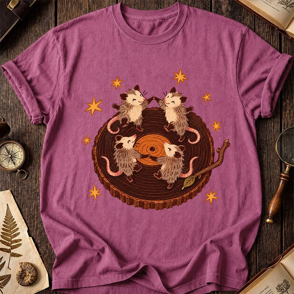 Possum Vinyl Tree T-Shirt product image 3