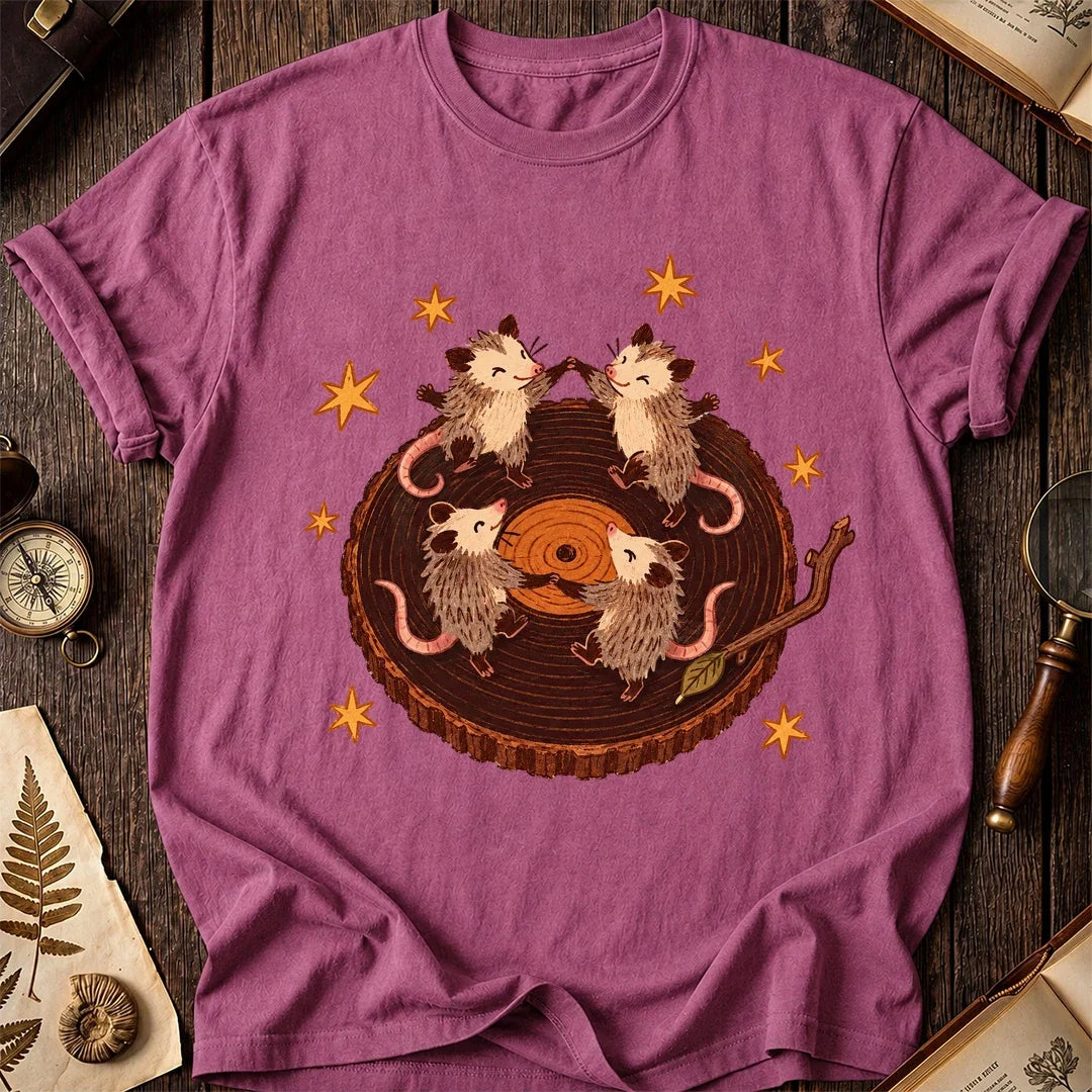 Possum Vinyl Tree T-Shirt product image 3