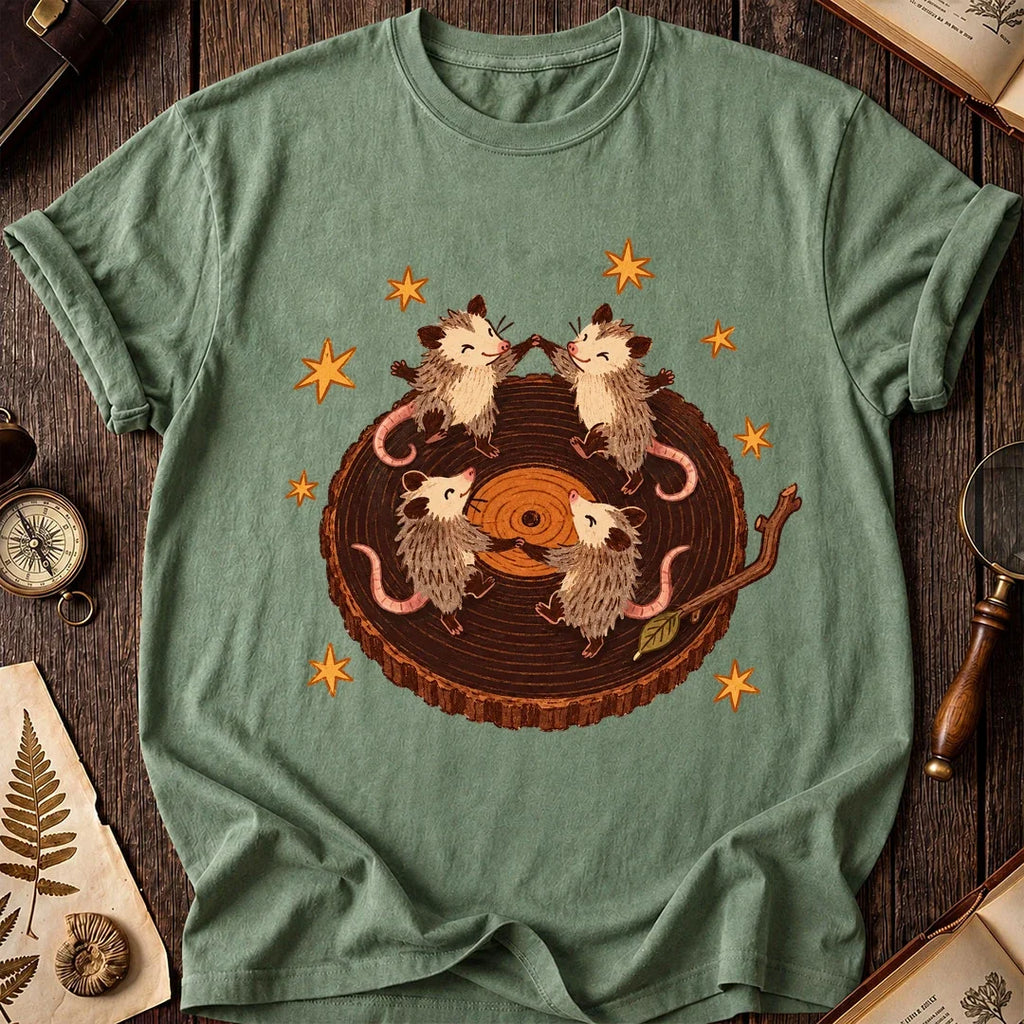 Possum Vinyl Tree T-Shirt product image 1