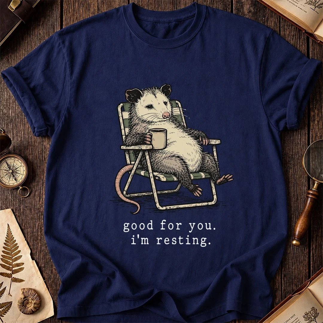 Rest Mode Possum T-Shirt product image 7