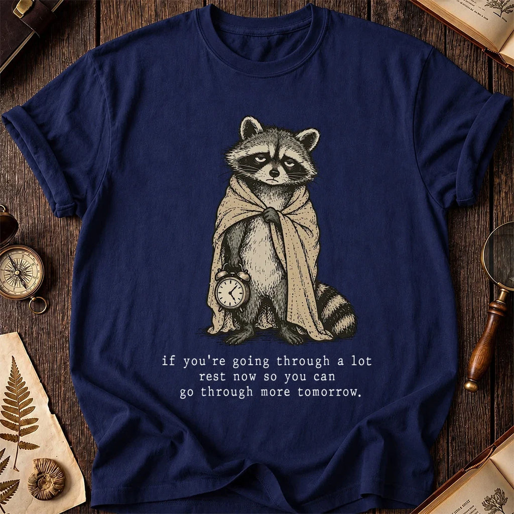 Rest Now Raccoon T-Shirt product image 7