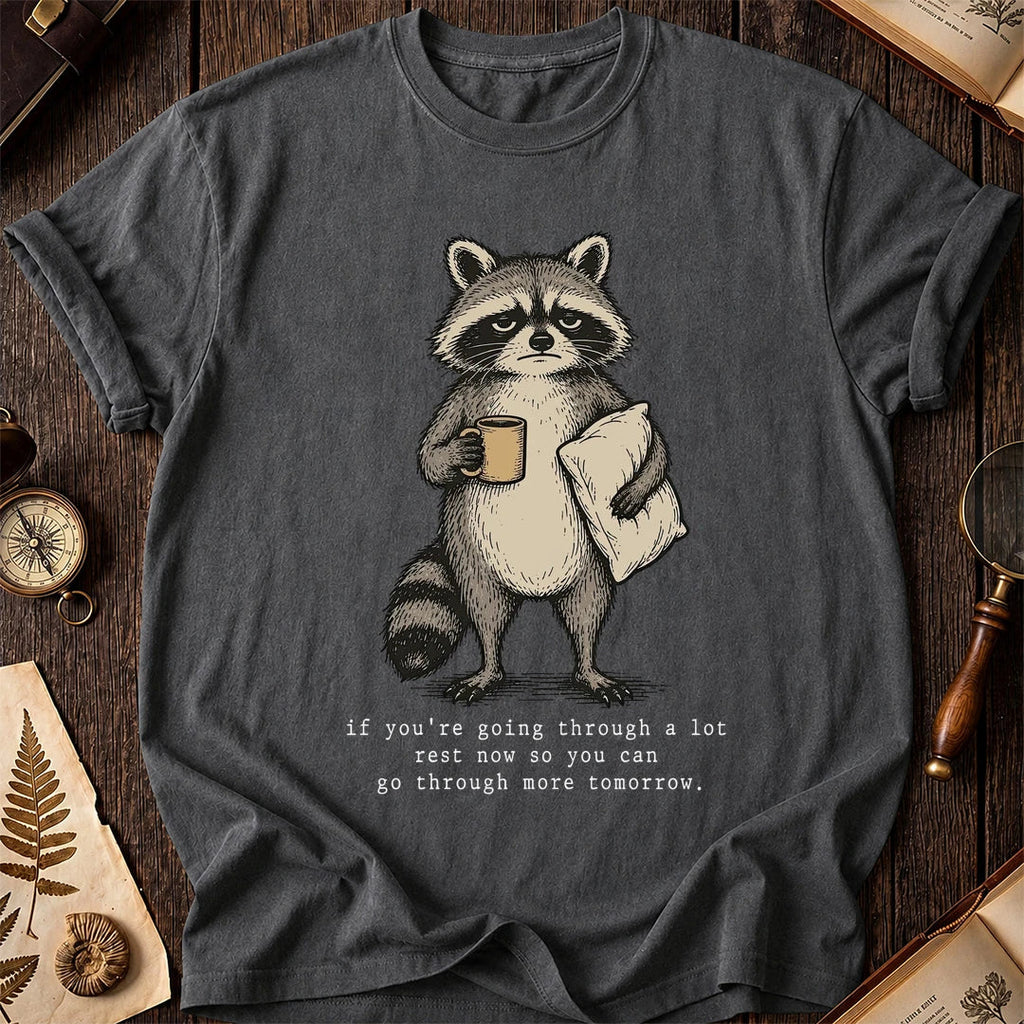 Rest Today Raccoon T-Shirt product image 6