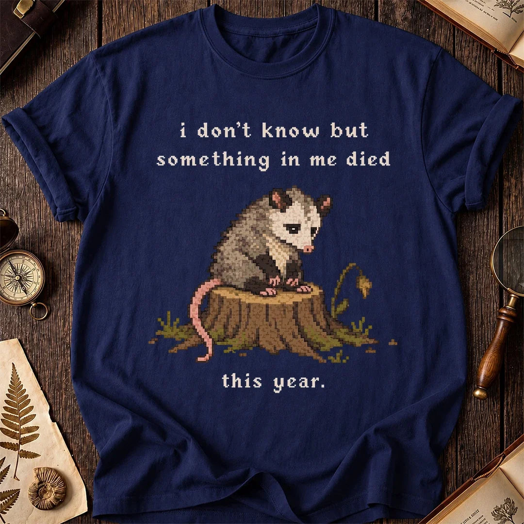 Sad Stump Possum T-Shirt product image 7
